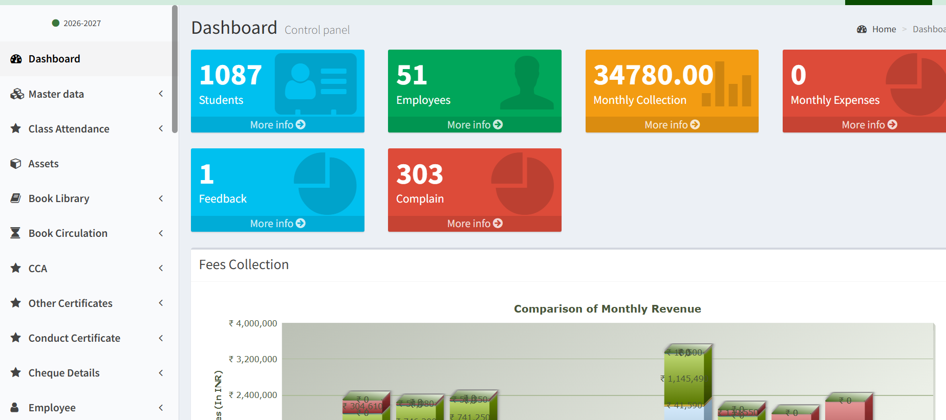 School / College Management System